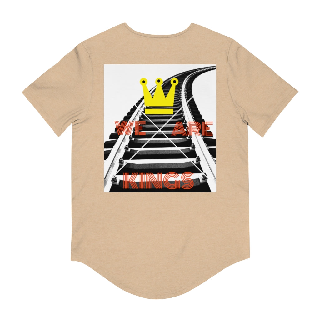 Men's Jersey Curved Hem Tee