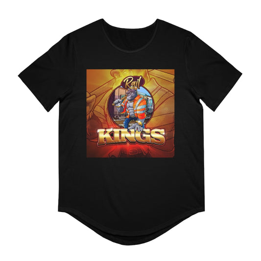 Men's Jersey Curved Hem Tee