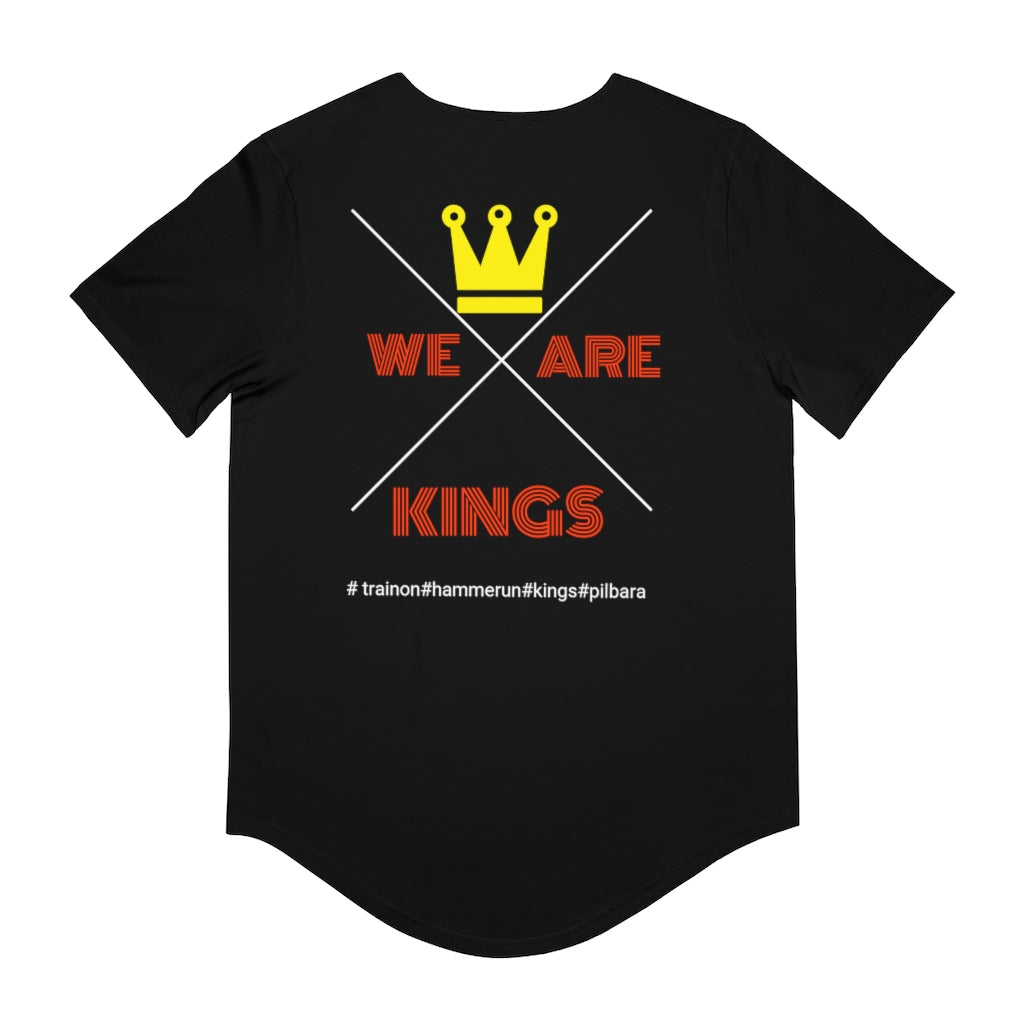 Men's Jersey Curved Hem Tee
