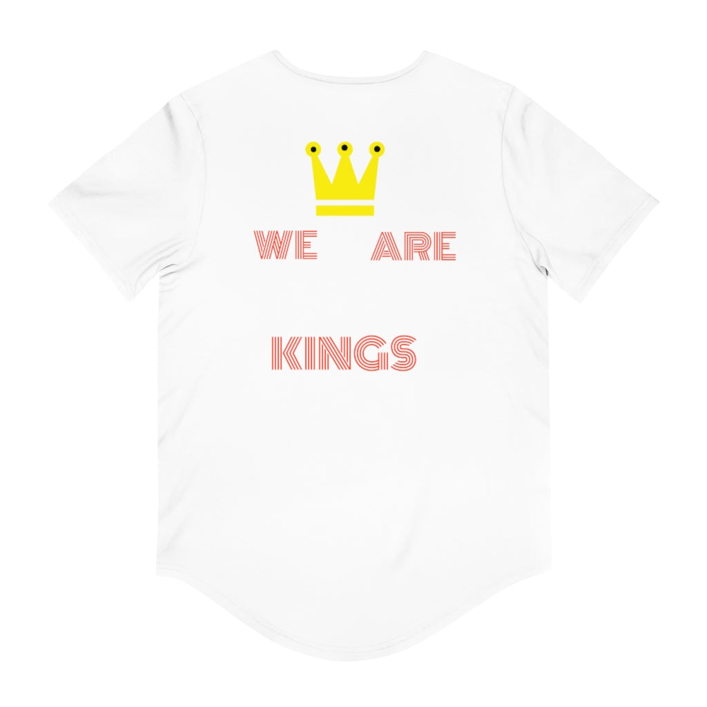 Men's Jersey Curved Hem Tee