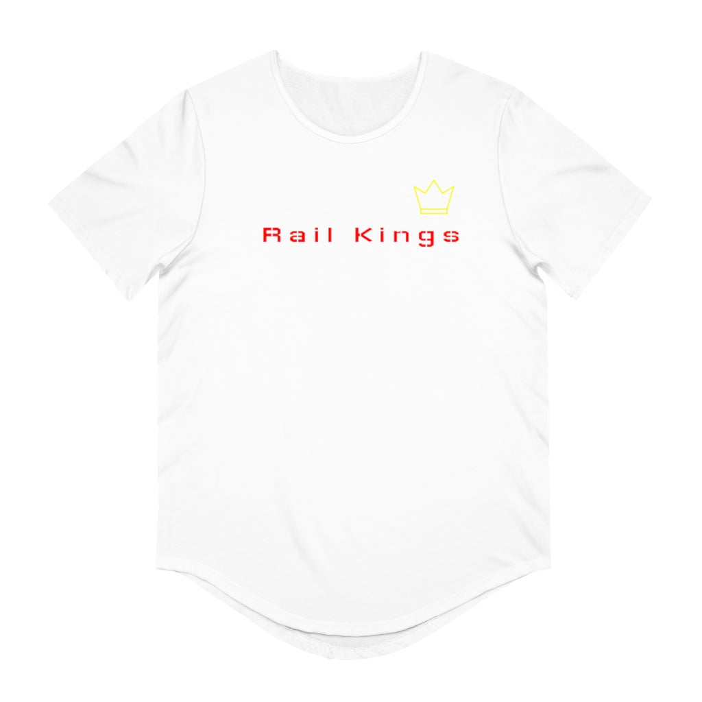 Men's Jersey Curved Hem Tee