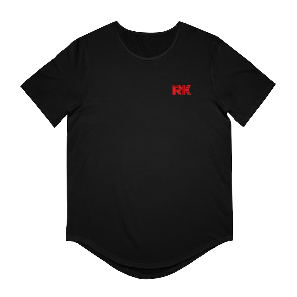 Men's Jersey Curved Hem Tee