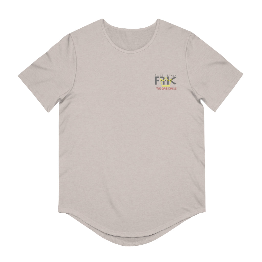 Men's Jersey Curved Hem Tee