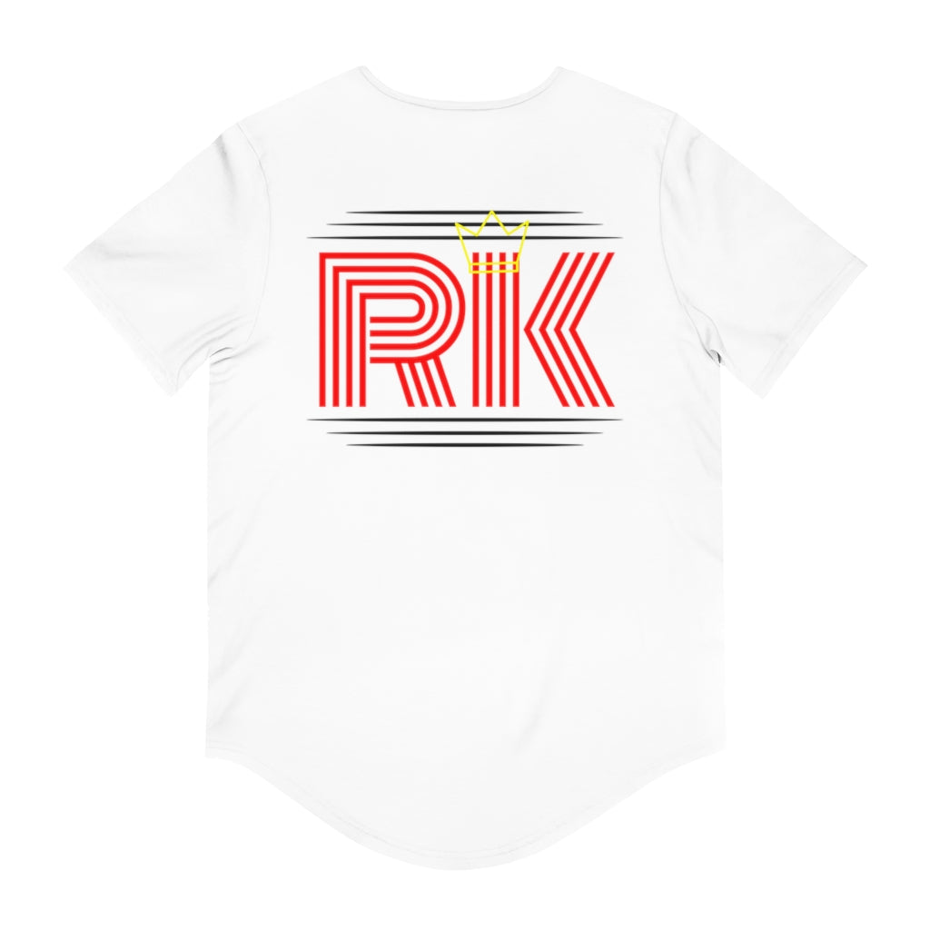 Men's Jersey Curved Hem Tee