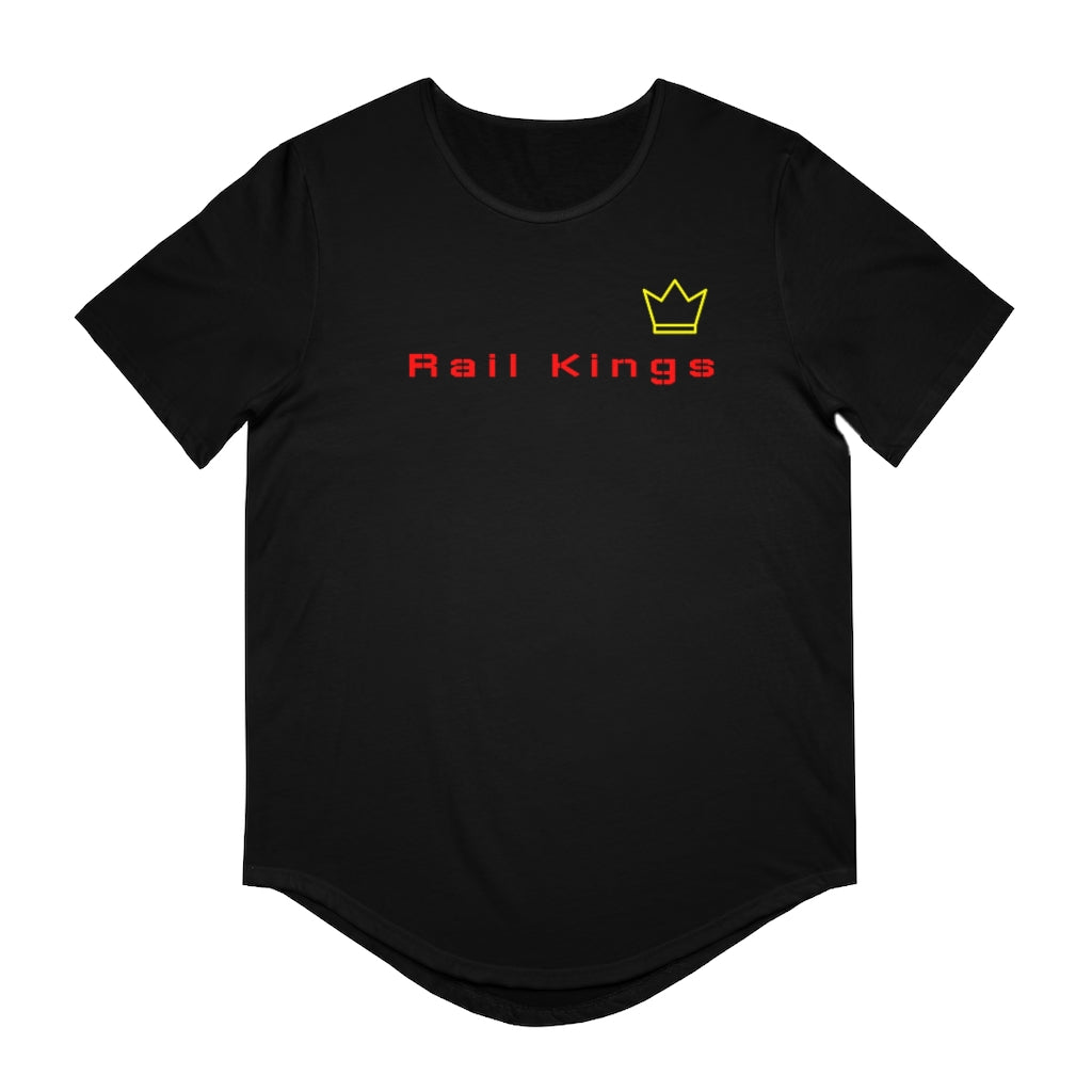 Men's Jersey Curved Hem Tee