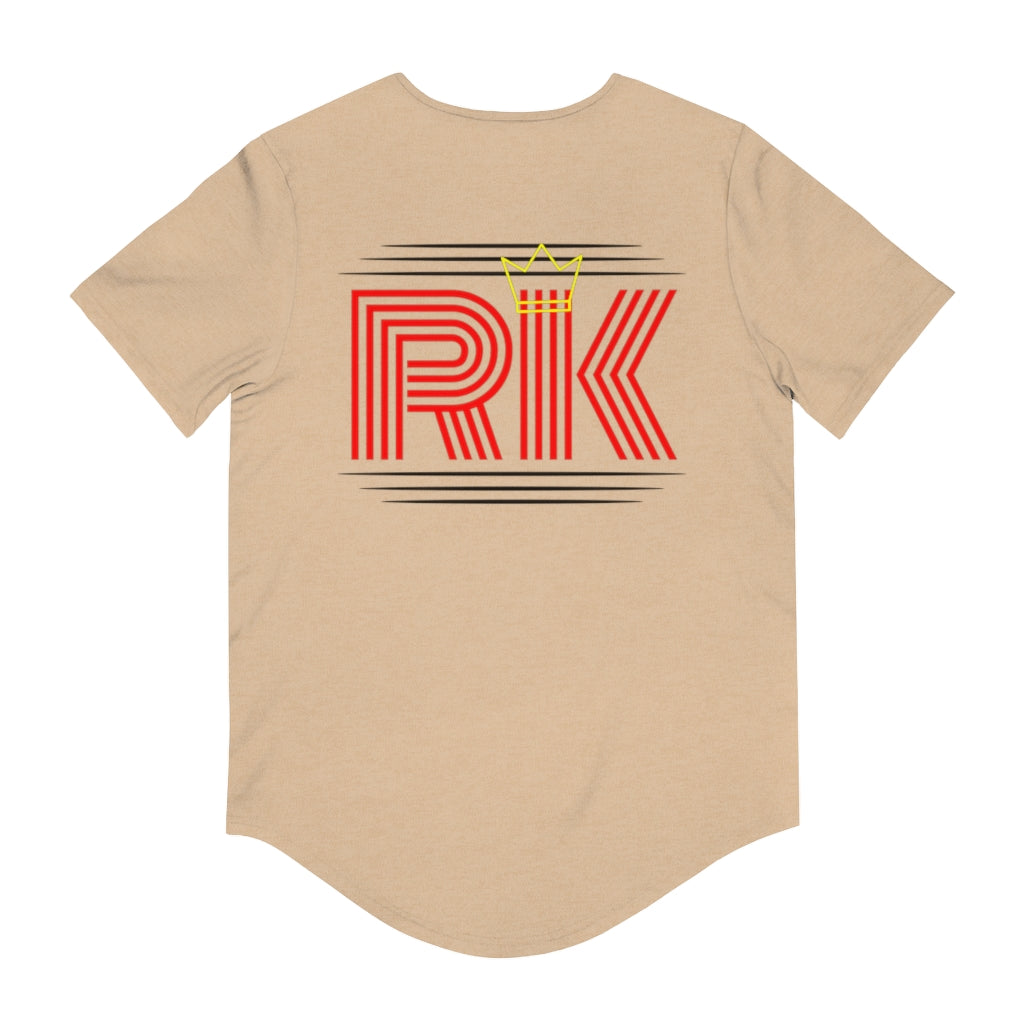Men's Jersey Curved Hem Tee