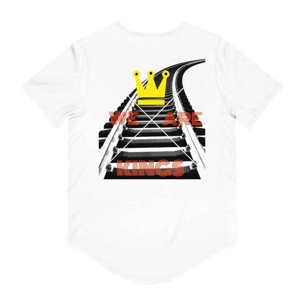 Men's Jersey Curved Hem Tee