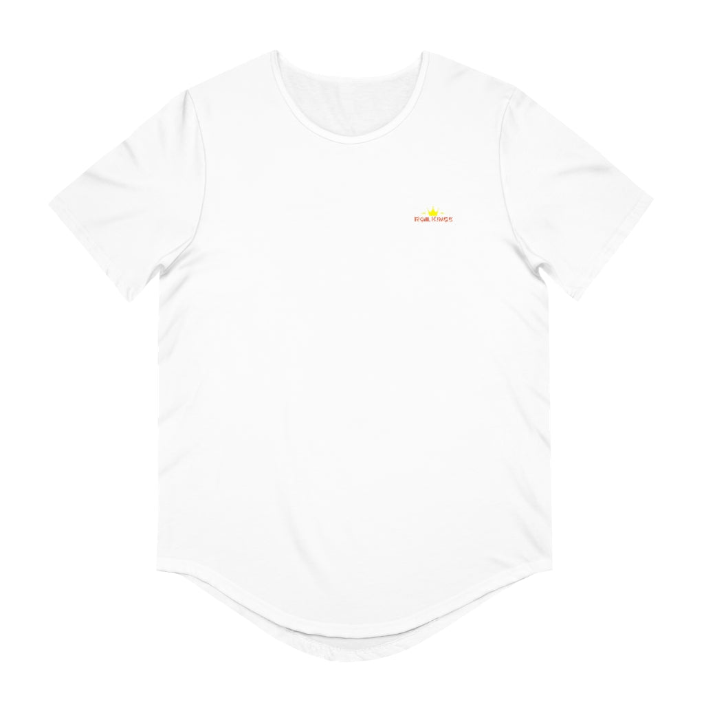 Men's Jersey Curved Hem Tee