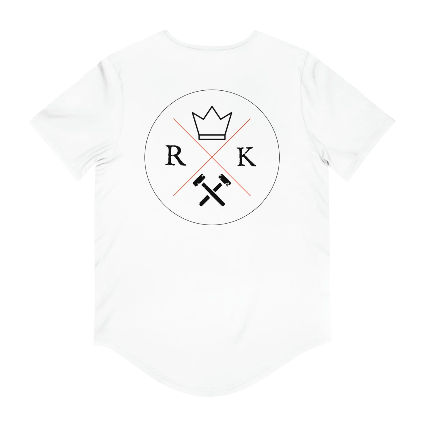 Men's Jersey Curved Hem Tee