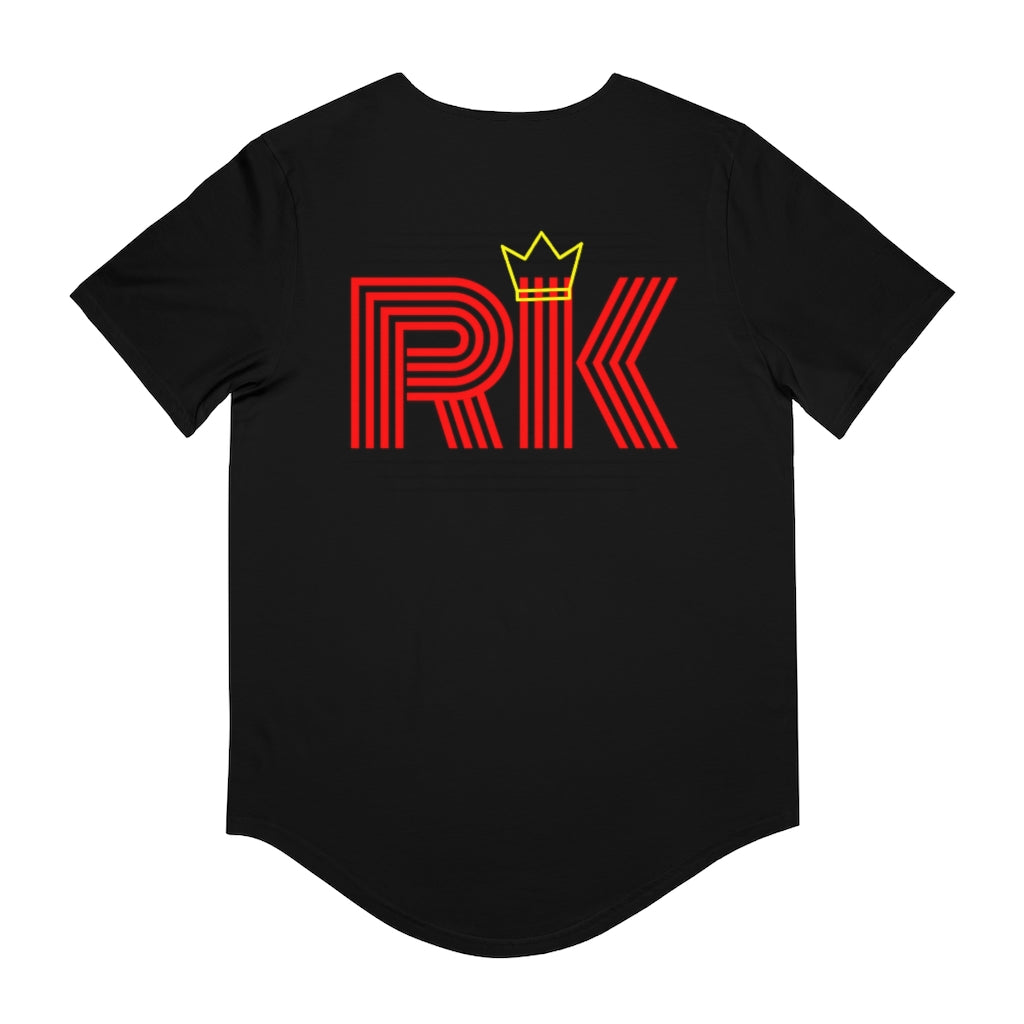 Men's Jersey Curved Hem Tee