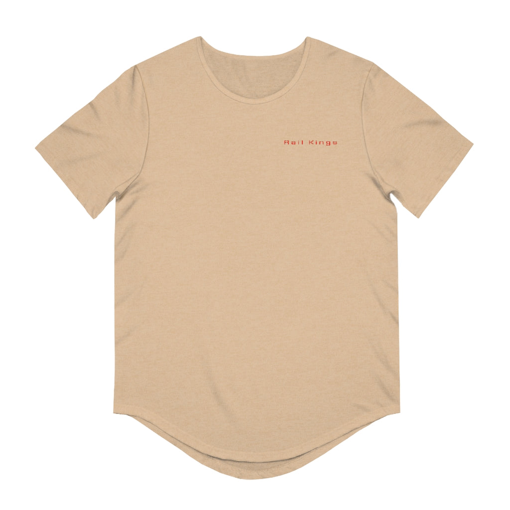 Men's Jersey Curved Hem Tee