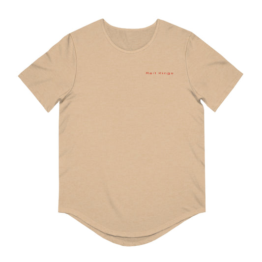 Men's Jersey Curved Hem Tee