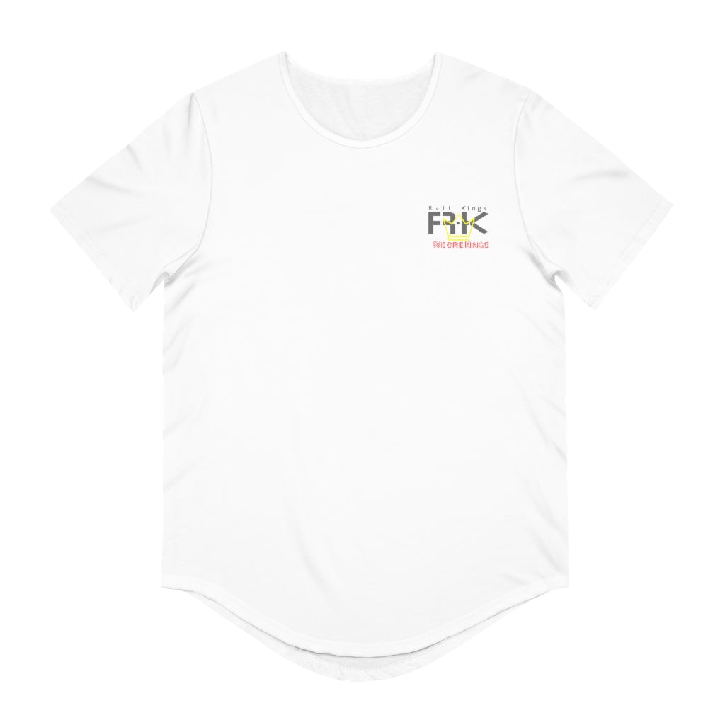 Men's Jersey Curved Hem Tee