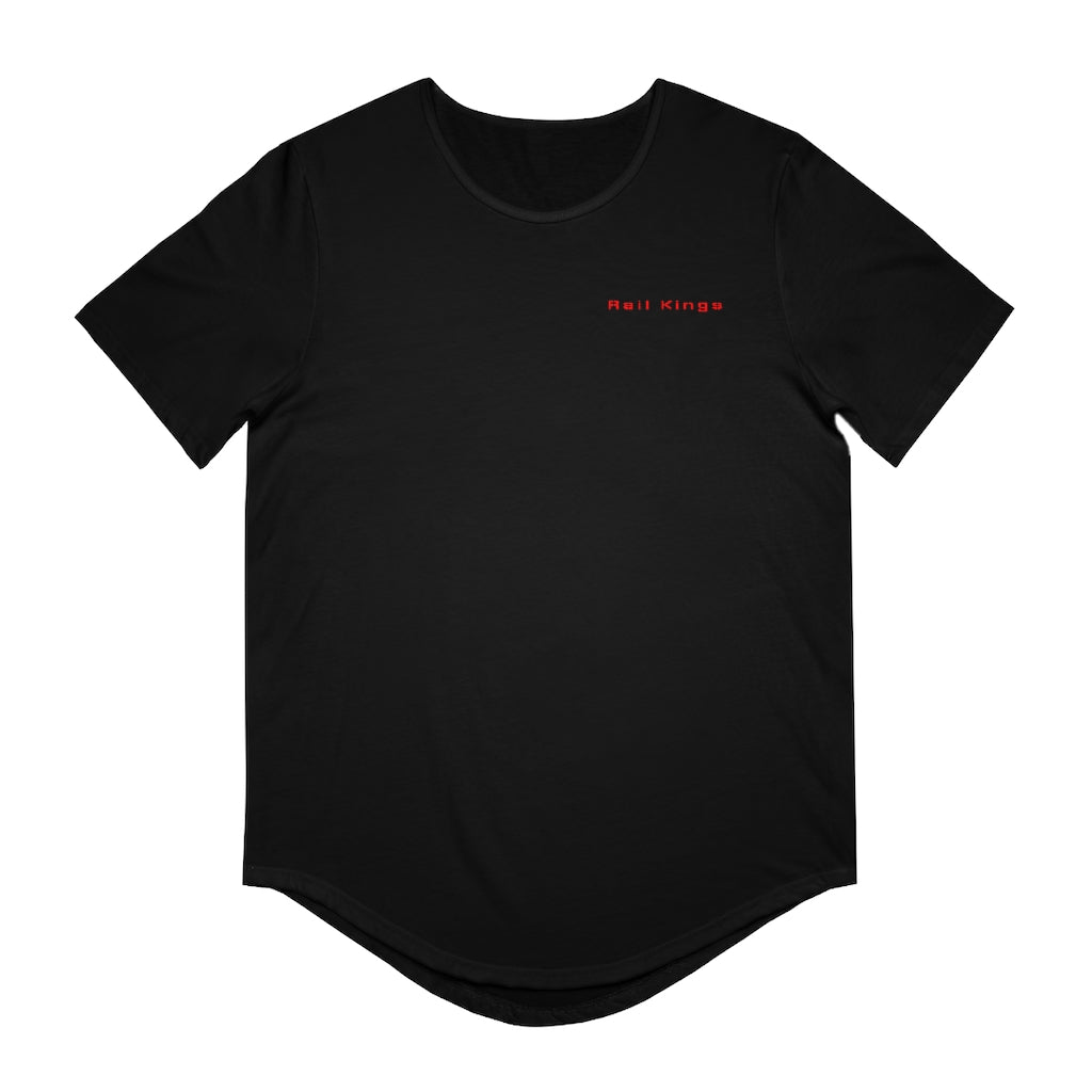 Men's Jersey Curved Hem Tee
