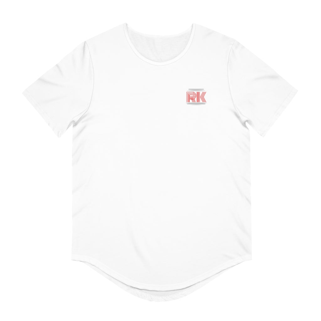 Men's Jersey Curved Hem Tee