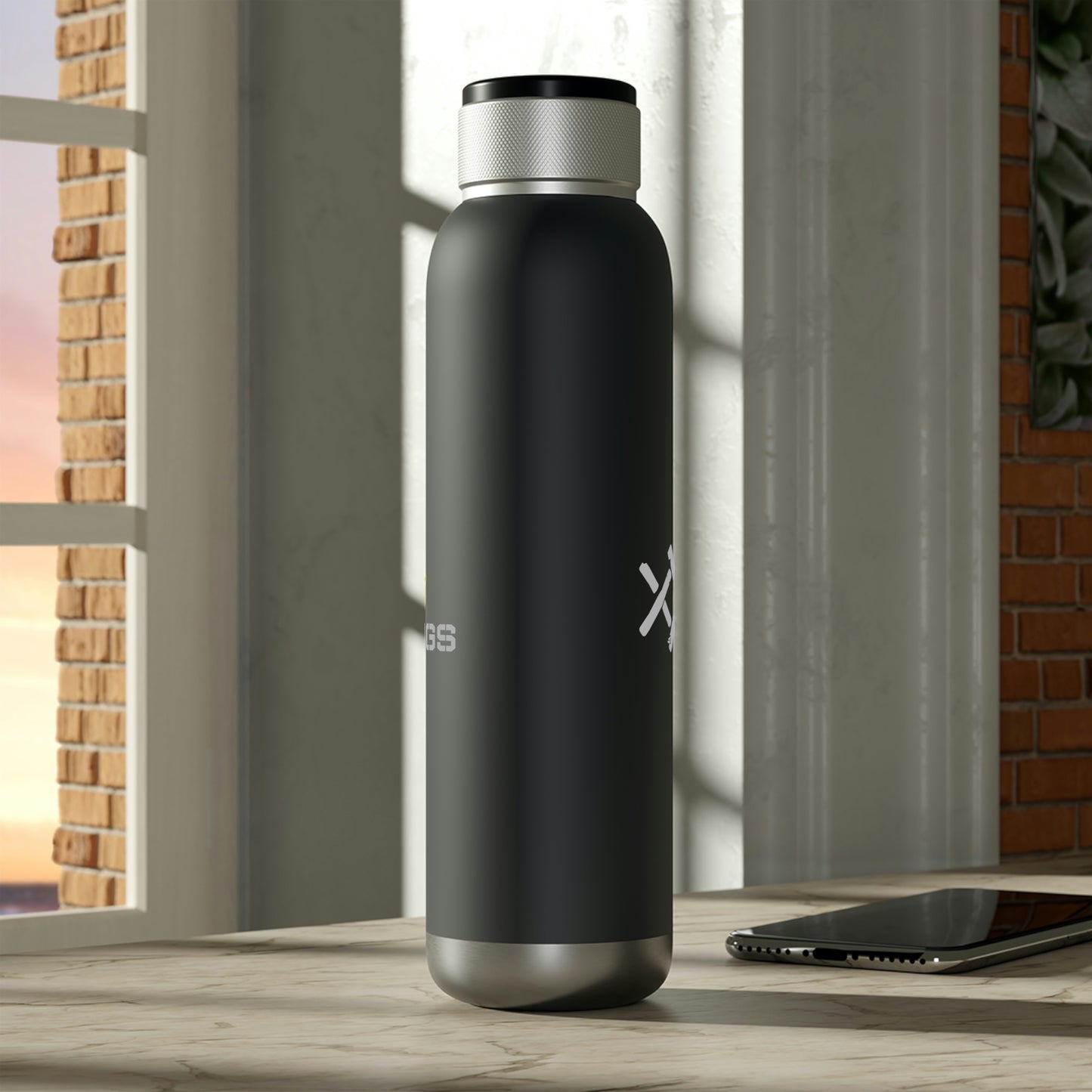Soundwave Copper Vacuum Audio Bottle 22oz